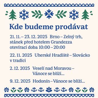 Zima pomalu klepe na dveře… A my vyrážíme mezi vás s hrníčky, které voní po domově, tradici a rukách, které tvoří. Rádi...